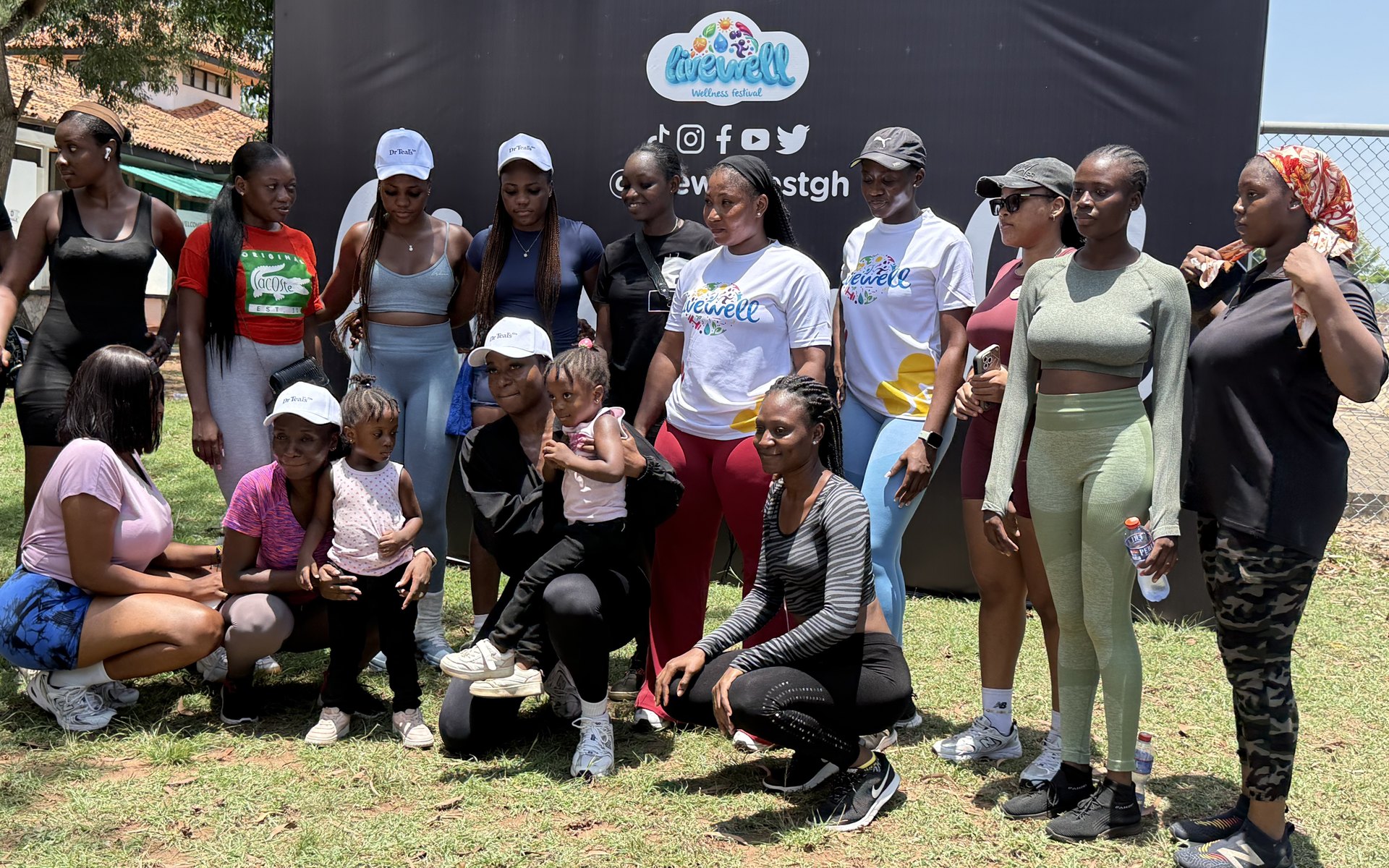 The Livewell community gathered together at the Wellness Festival
